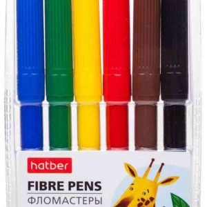 Фломастеры цветные Hatber