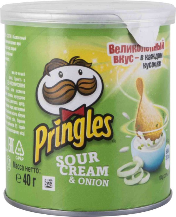 Чипсы картофельные Pringles