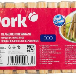 Прищепки для белья деревянные York