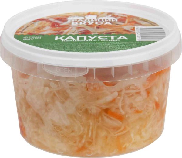 Капуста квашеная Традиции вкуса