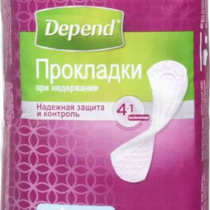 Прокладки  при недержании 4 в 1 Depend