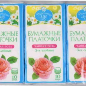 Платочки бумажные  Ромашкин луг