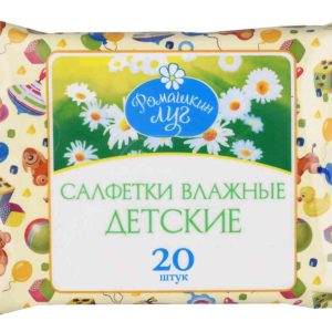 Влажные салфетки детские Ромашкин луг