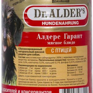 Влажный корм для собак  Dr. Alder’s