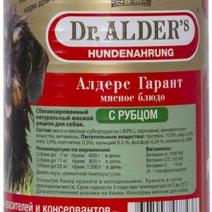 Влажный корм для собак  Dr. Alder’s
