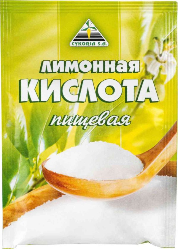 Лимонная кислота пищевая Cykoria S. A.