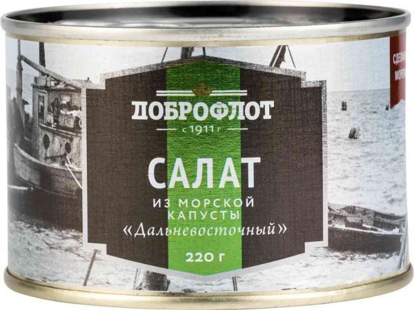 Салат из морской капусты Доброфлот