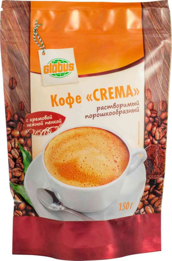 Кофе растворимый Глобус