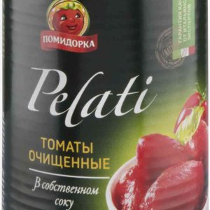 Томаты очищенные Помидорка