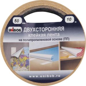 Клейкая лента двухсторонняя Unibob