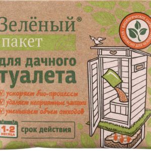 Средство для дачного туалета  Зелёный пакет