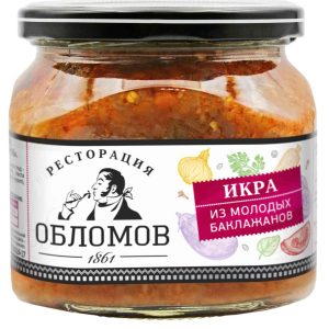 Икра из молодых баклажанов Ресторация Обломов