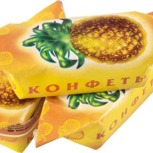 Конфеты вафельные Ананасная долина Славянка