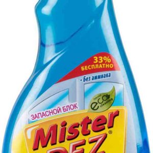 Средство для мытья стёкол запасной блок Mister Dez