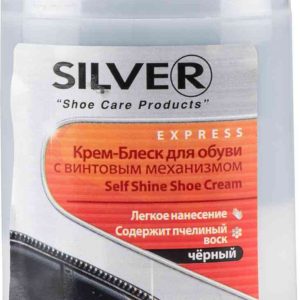Крем-блеск для обуви  Silver