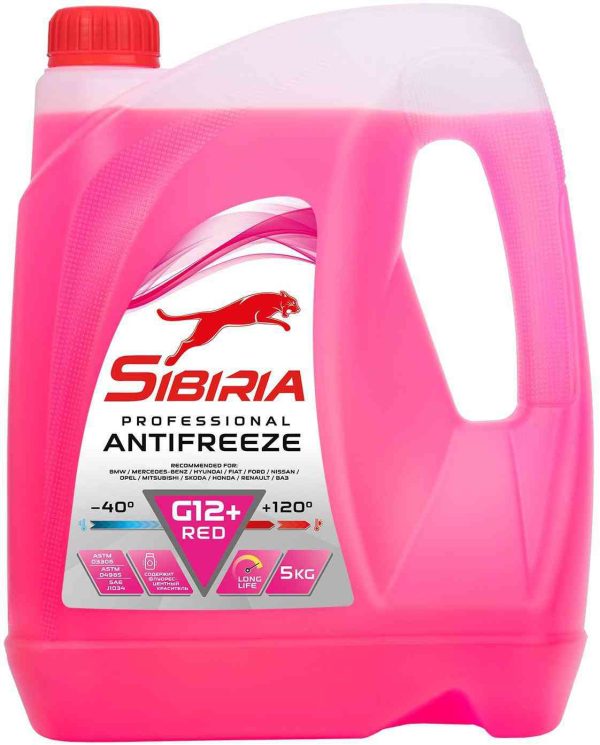 Антифриз красный SIBIRIA