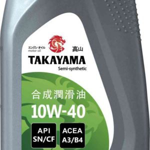 Масло моторное полусинтетическое TAKAYAMA