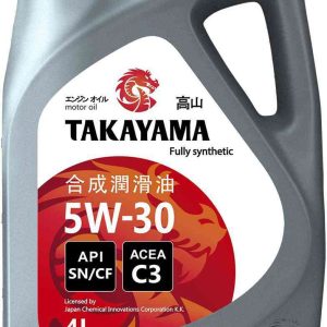 Масло моторное синтетическое TAKAYAMA