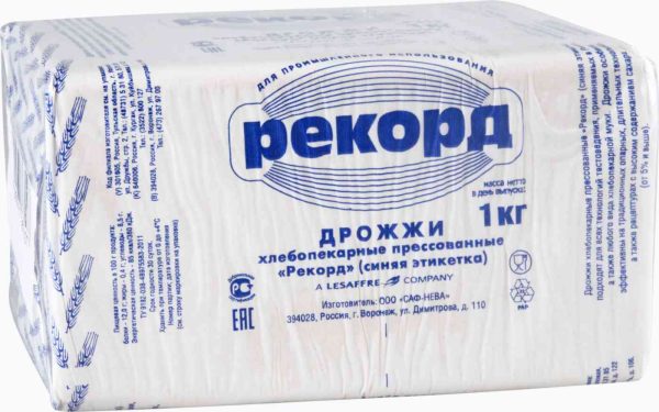Дрожжи хлебопекарные Рекорд