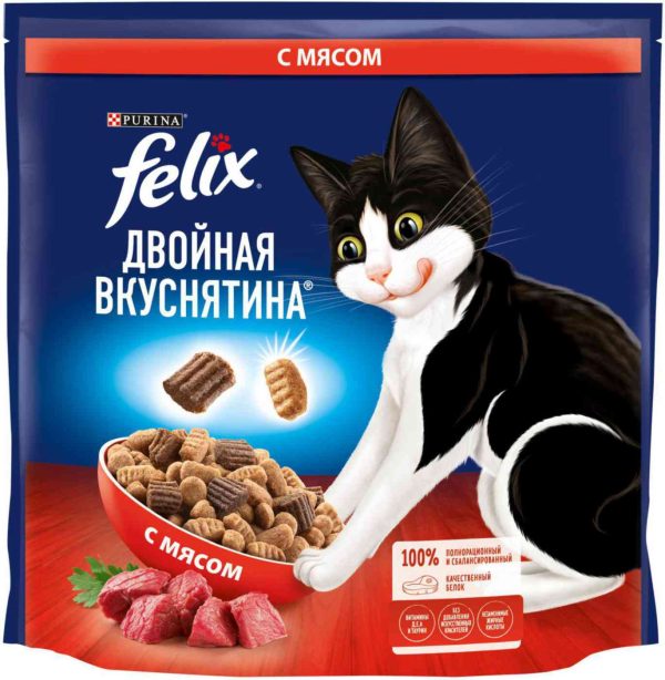 Сухой корм для кошек  Felix