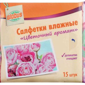 Влажные салфетки  Глобус