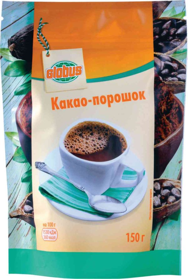 Какао-порошок растворимый Глобус