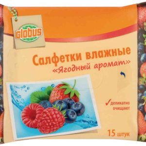 Влажные салфетки  Глобус