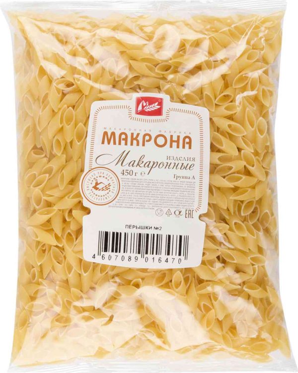 Макаронные изделия  Макрона