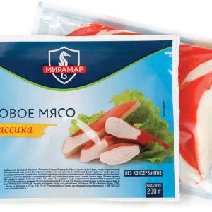Крабовое мясо охлаждённое Мирамар