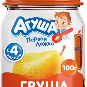 Пюре грушевое Агуша