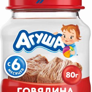 Пюре мясное Агуша