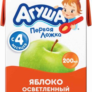 Сок детский осветлённый Агуша