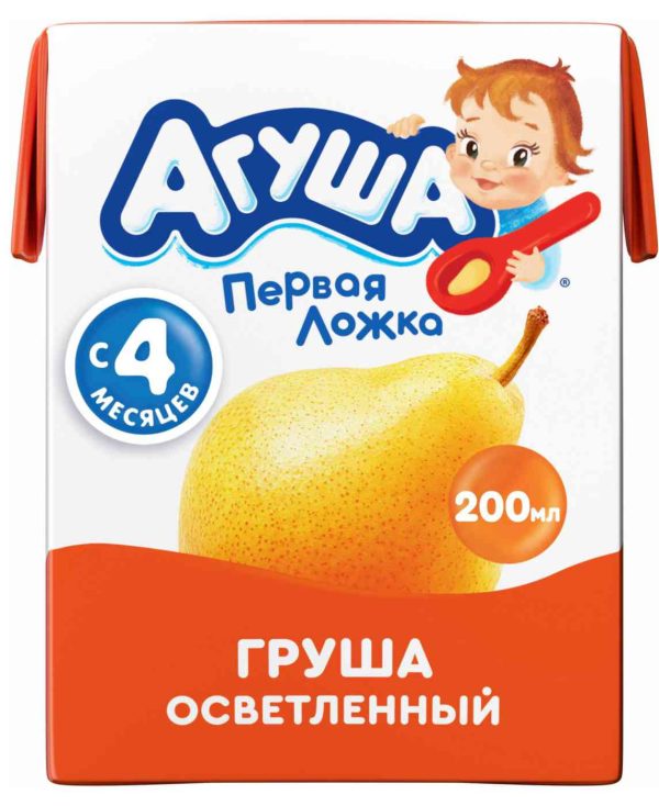 Сок детский осветлённый Агуша