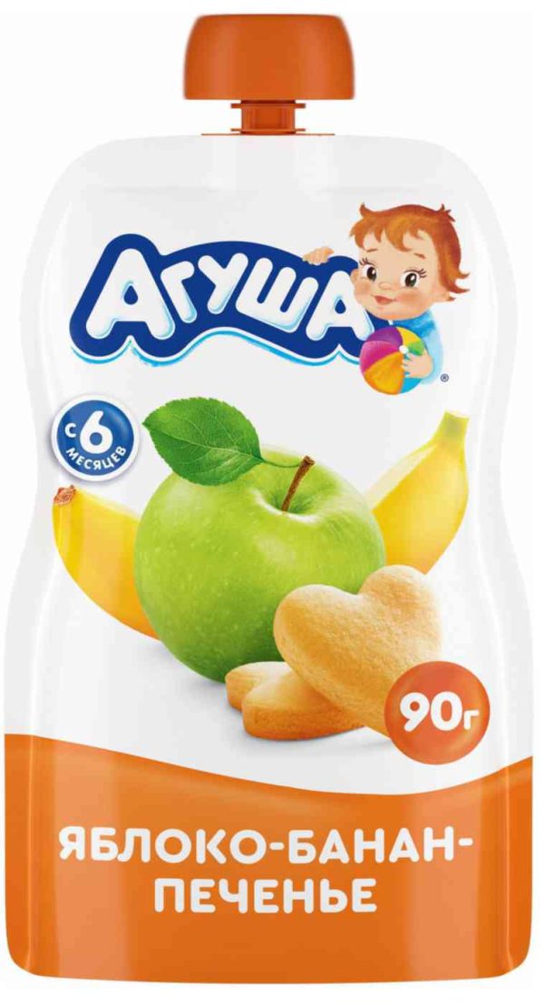 Фруктовое пюре  Агуша