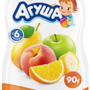 Фруктовое пюре  Агуша