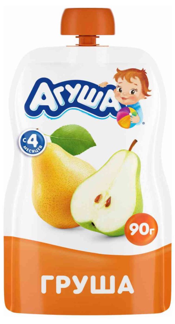 Фруктовое пюре  Агуша