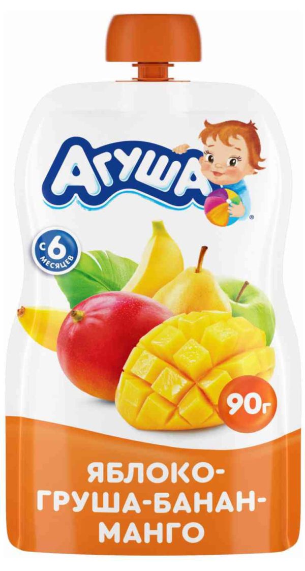 Пюре фруктовое Агуша