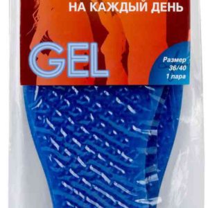 Стельки для обуви гелевые Gel