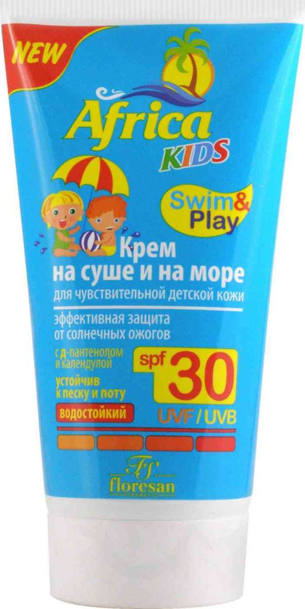 Крем для защиты от солнца детский водостойкий Floresan