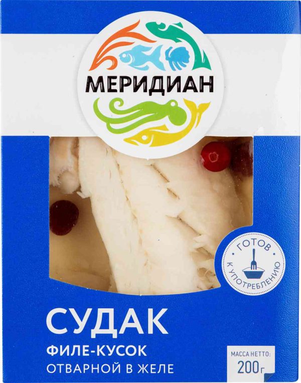Судак отварной в желе Меридиан