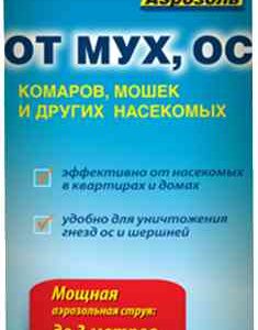 Аэрозоль от ос, мух и других летающих насекомых  Dr. Klaus