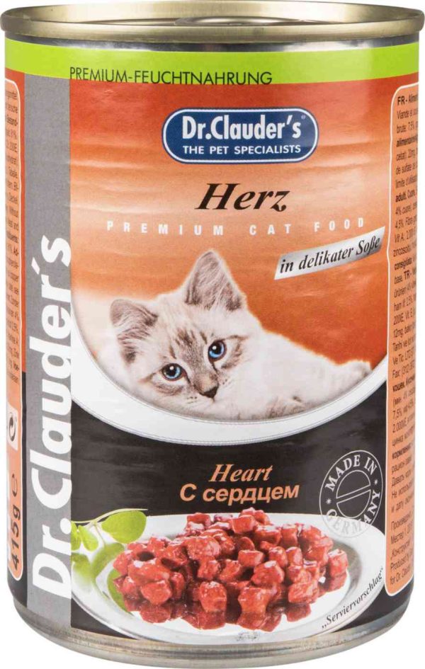Влажный корм для кошек  Dr. Clauder's