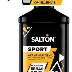 Пена для очищения белой обуви, подошв и рантов Salton