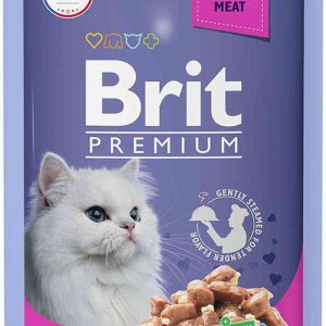 Влажный корм для стерилизованных кошек  Brit