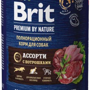 Влажный корм для собак  Brit
