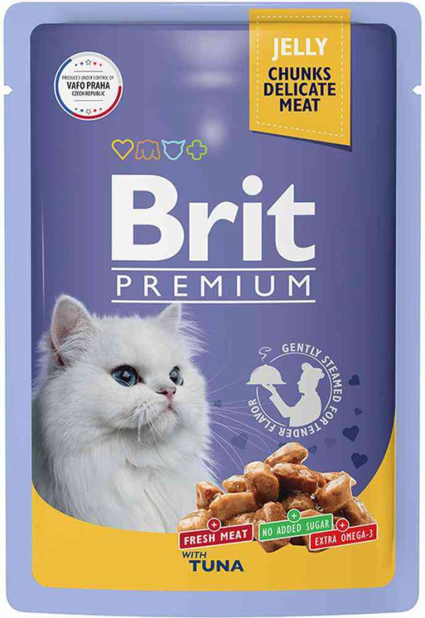 Влажный корм для кошек  Brit