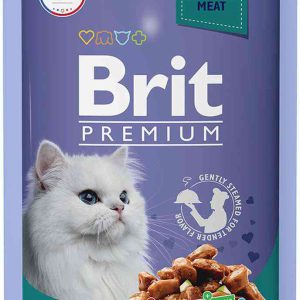 Влажный корм для стерилизованных кошек  Brit