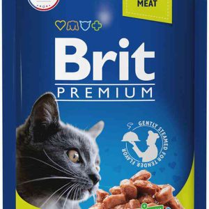 Влажный корм для стерилизованных кошек  Brit