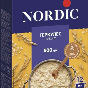 Хлопья геркулес Nordic
