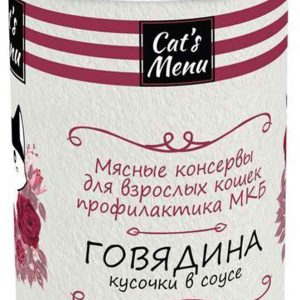 Влажный корм для кошек  Cat's Menu